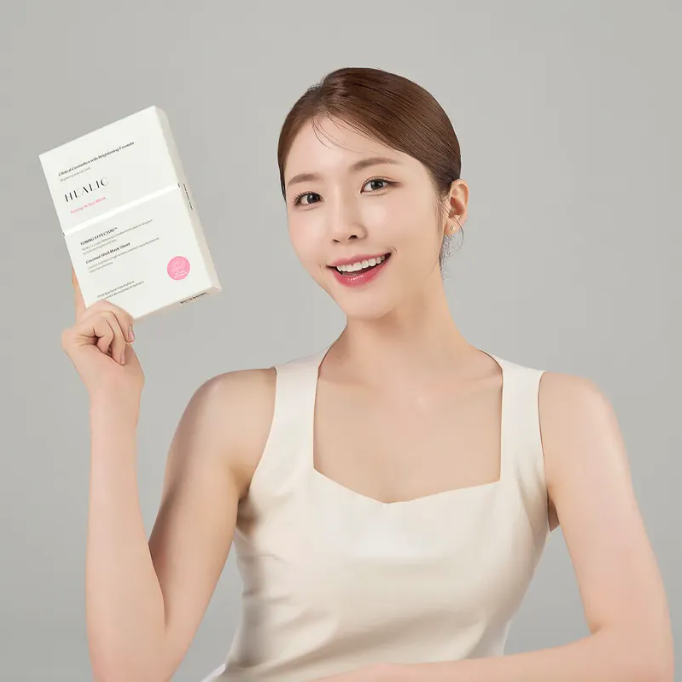 HEALIC premium Brightening & Hydrating Sheet Mask 5p Tranexamic Acid and Niacinamide Made In Korea